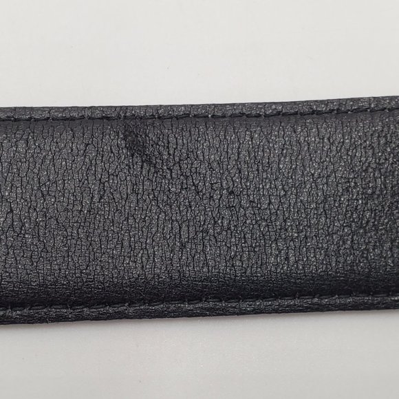 Paloma Picasso OXO Signature Black Leather Belt main image 5